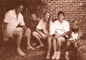 The Martin Family in 1990