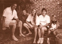 The Martin Family in 1990
